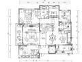 欧式-两室两厅住宅装修施工图设计