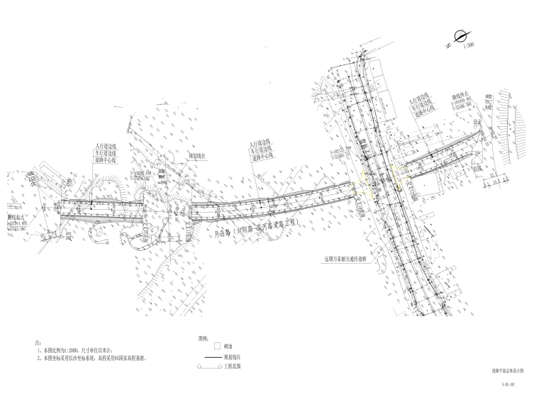 城市道路海绵设计效果图资料下载-[湖南]城市道路主干道景观全套施工图
