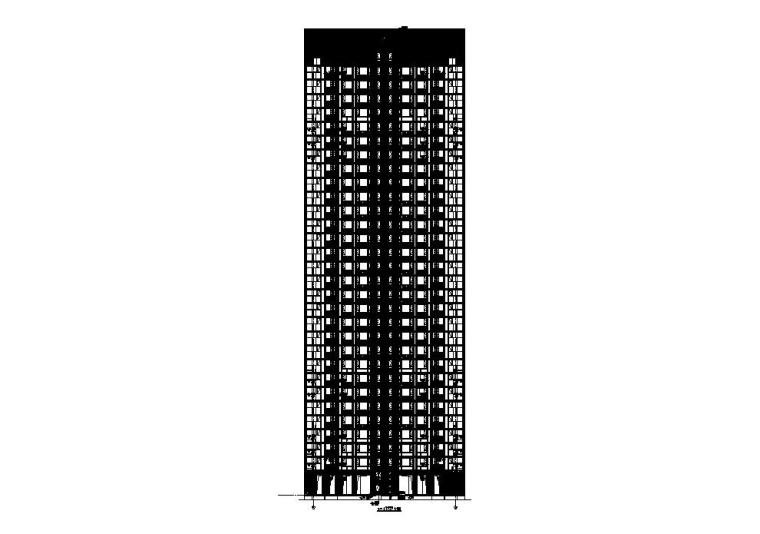 2层建筑施工cad资料下载-[成都]31层高层T2住宅CAD施工图纸2019