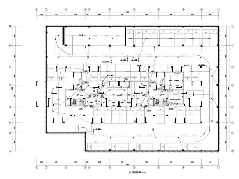 地下室全套结构图纸资料下载-[贵州]公租房地下室电气图纸（2020新民规）