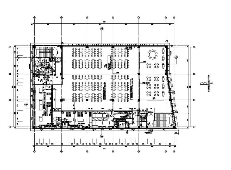 [江苏]三层食堂建筑施工图纸设计CAD2019_3