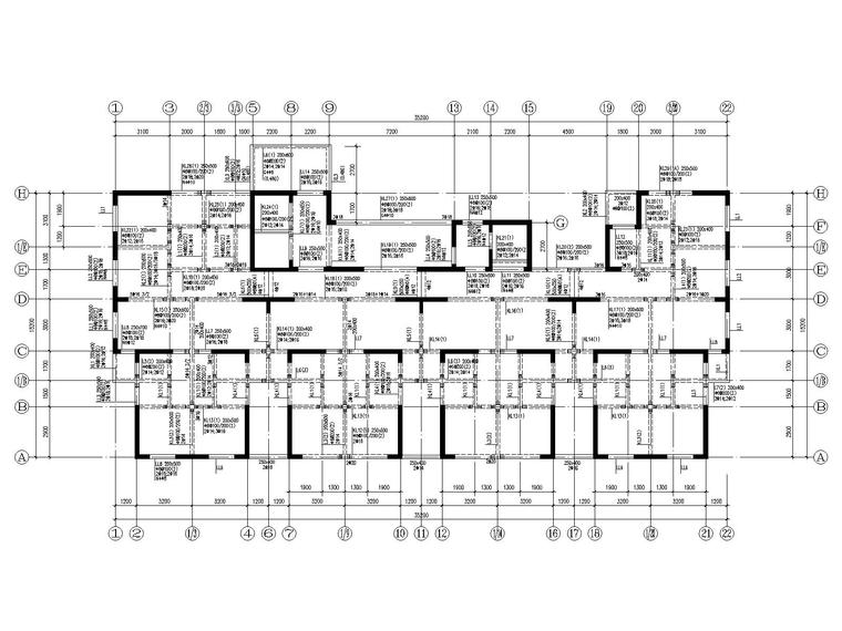 住宅楼cad建施图资料下载-34层现浇剪力墙结构住宅楼结构施工图