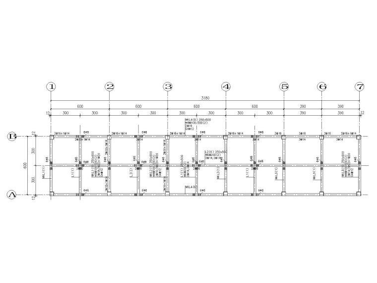 单层施工设计资料下载-[四川]单层框架结构厂房结构施工图