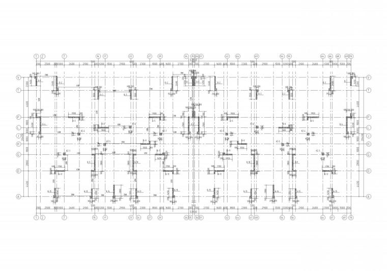 5层住宅楼建筑设计图资料下载--1/12层剪力墙结构住宅楼结构施工图