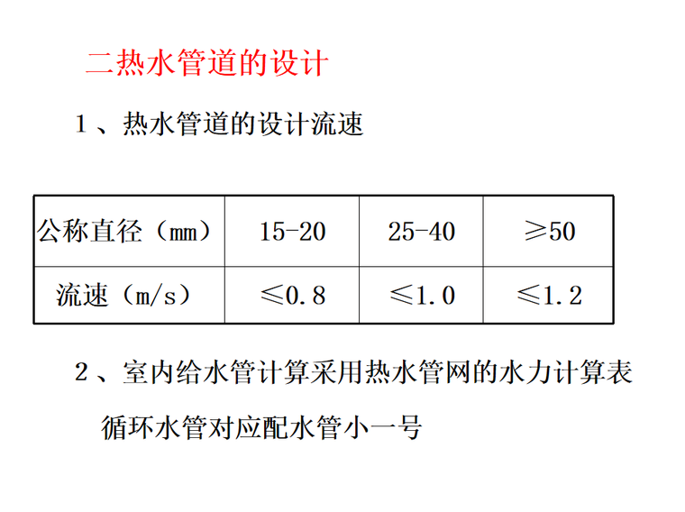 热水管网直埋图集资料下载-热水基础讲解培训 P39页