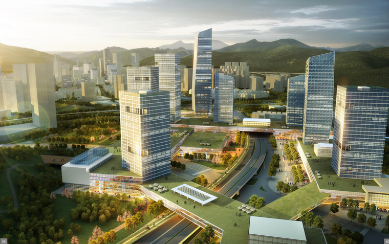 生态圈-国际化科技城城市综合规划 效果图1.png