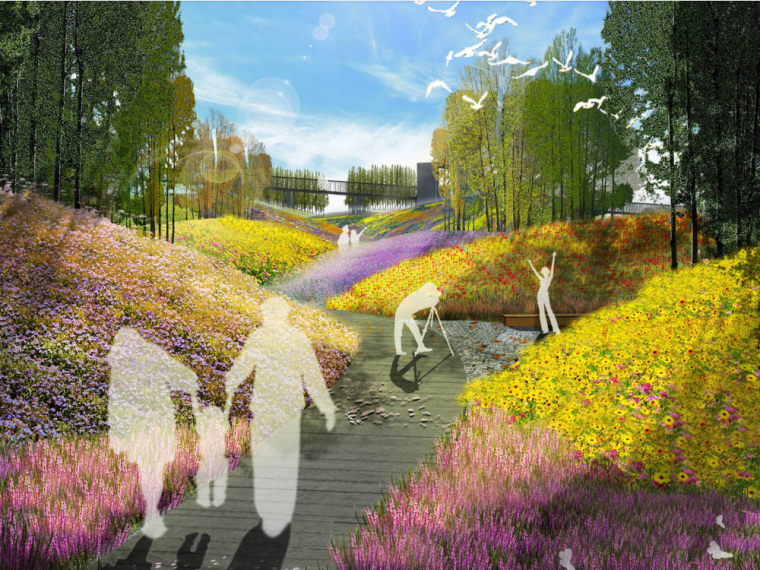 湿地公园专项施工方案资料下载-[湖南]生态自然湿地公园景观设计方案