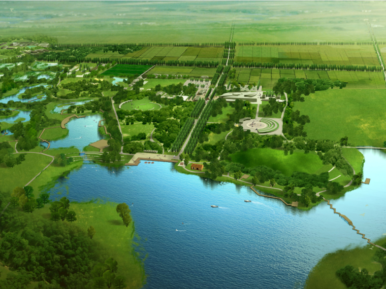 湿地公园停车场施工方案资料下载-著名国家湿地公园概念性性总体规划