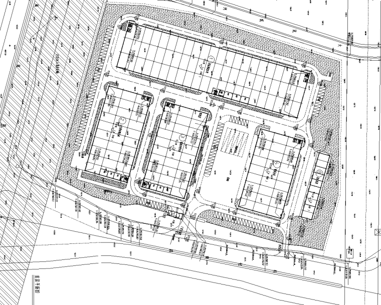 接地井施工图资料下载- 锂离子电池正极材料生产线动力配电施工图