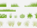 实用景观植物类笔刷合集-最全植物笔刷PSD