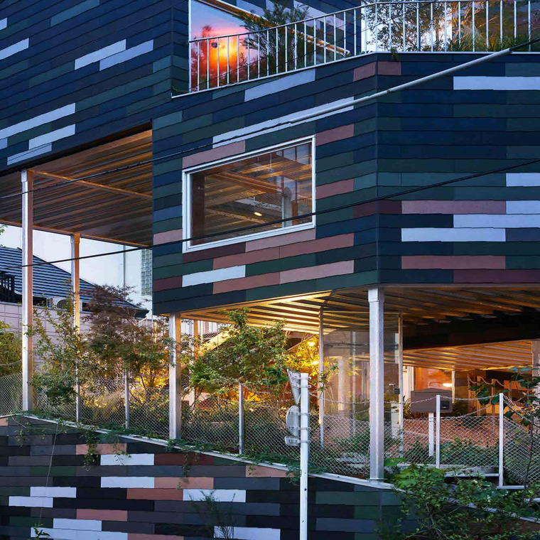 日本重叠式房屋