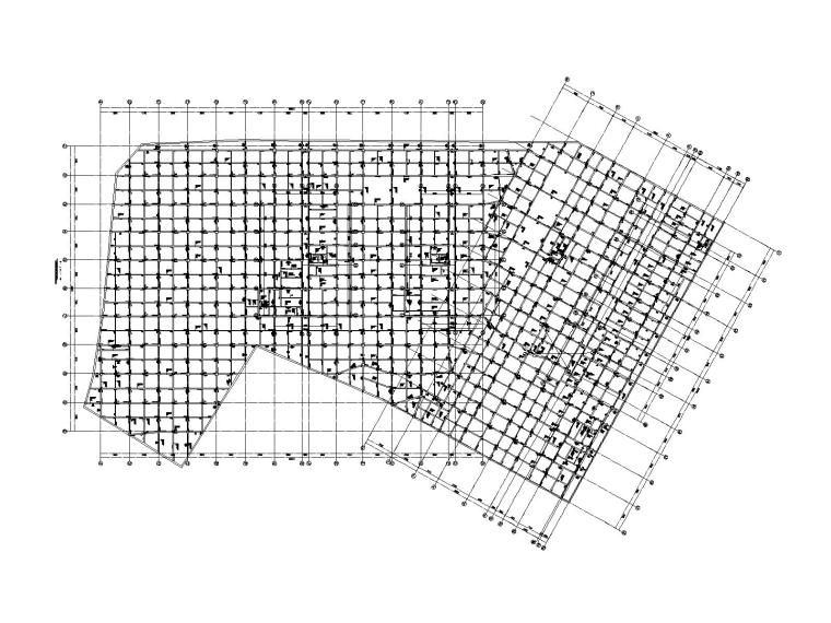 地下室结构建筑图资料下载-食品工业园地下室二层结构施工图2019
