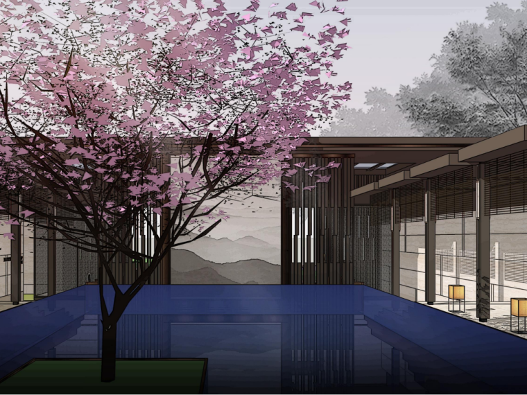 新规下的住宅方案设计资料下载-[重庆]“轻”度假式现代新住宅景观方案设计