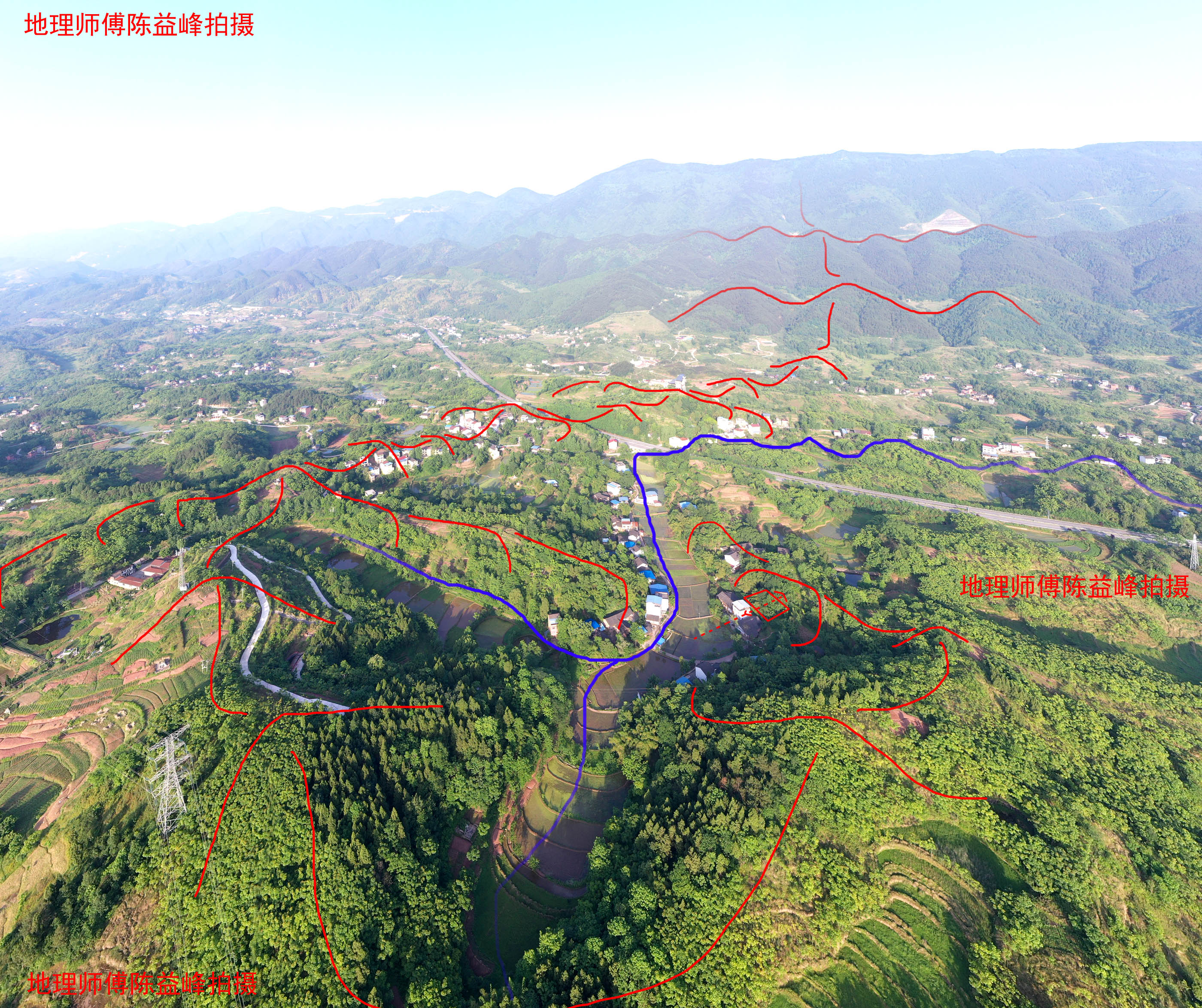 陈益峰:蟠龙穴,逆水开面结穴,谭氏老祖地-建筑风水-筑龙建筑设计论坛