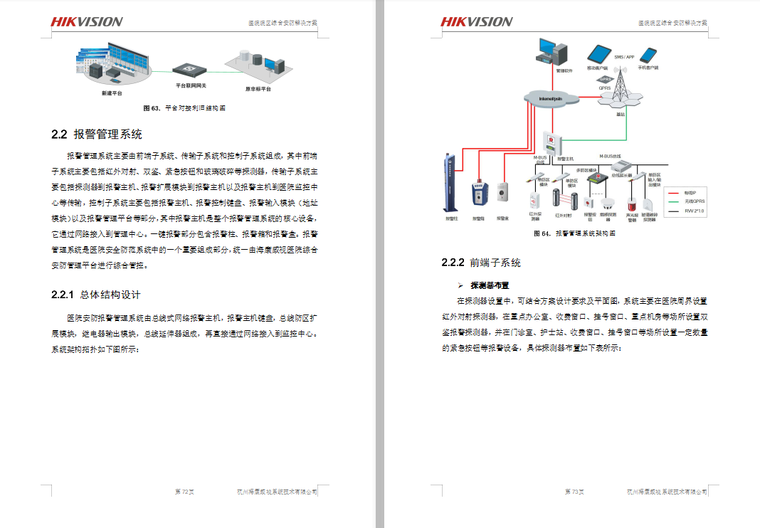 校园安防解决方案资料下载-医院院区综合安防解决方案