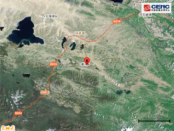 [分享]青海玛多县发生7.4级地震,大桥坍塌.