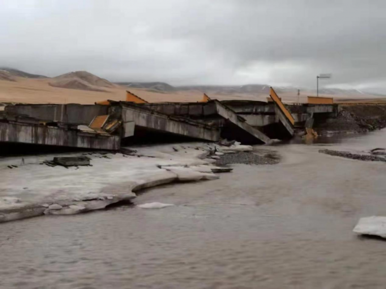 [分享]青海玛多县发生7.4级地震,大桥坍塌.