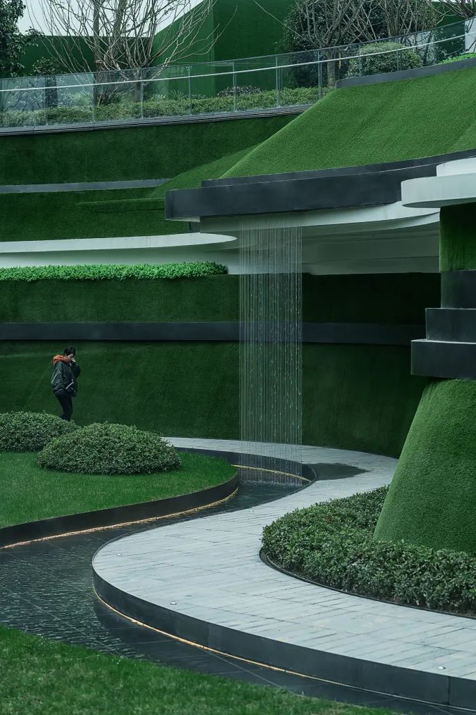 [分享]下沉式庭院,一道靓丽的风景线!