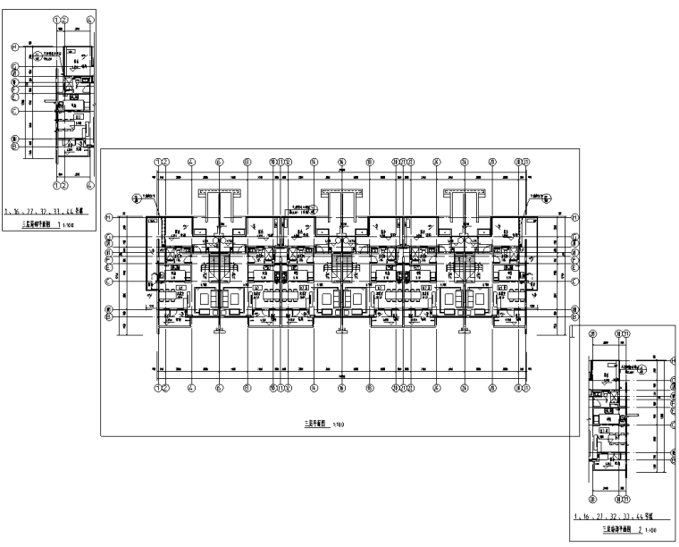 180㎡4层叠拼别墅户型图设计 (4).png