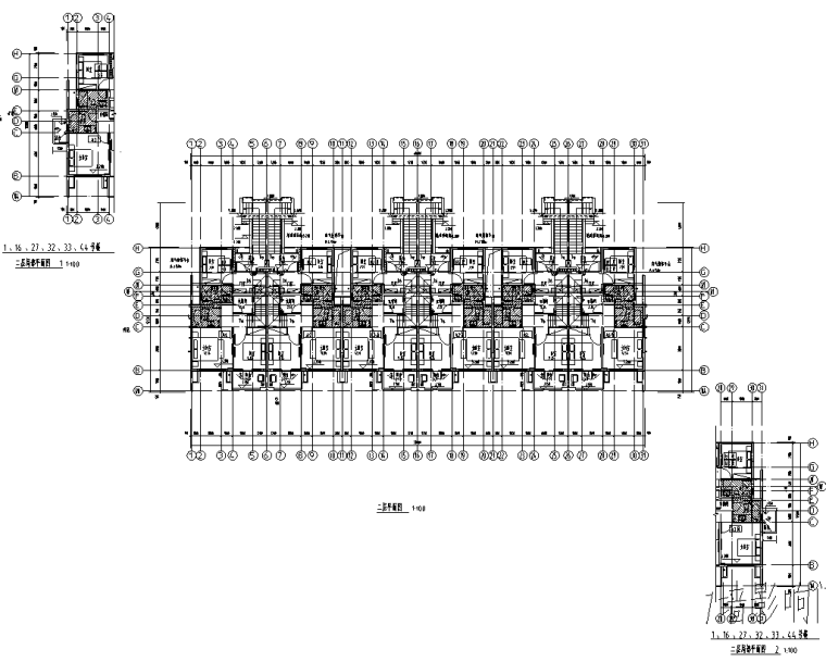 180㎡4层叠拼别墅户型图设计 (3).png