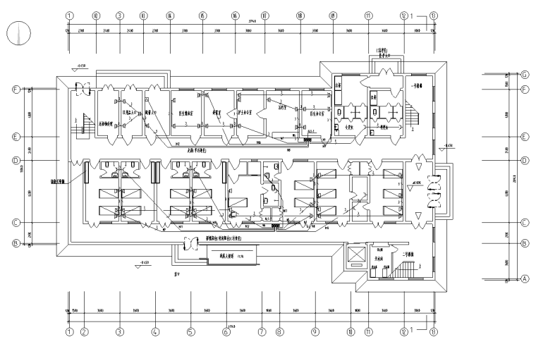 传染病区建筑施工图资料下载-高层传染病医院电气设计施工图
