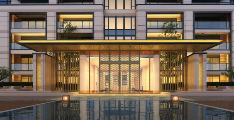 高层居住建筑现代资料下载-[江苏]现代典雅+高层洋房居住区规划设计
