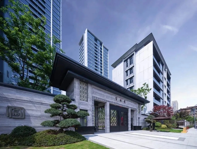 杭州新华园宋都桐庐富春望住宅景观