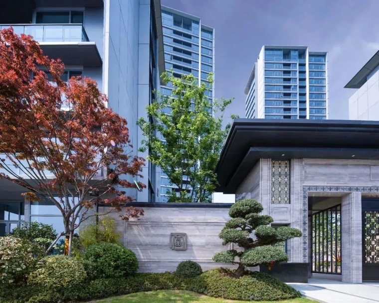 杭州新华园宋都桐庐富春望住宅景观