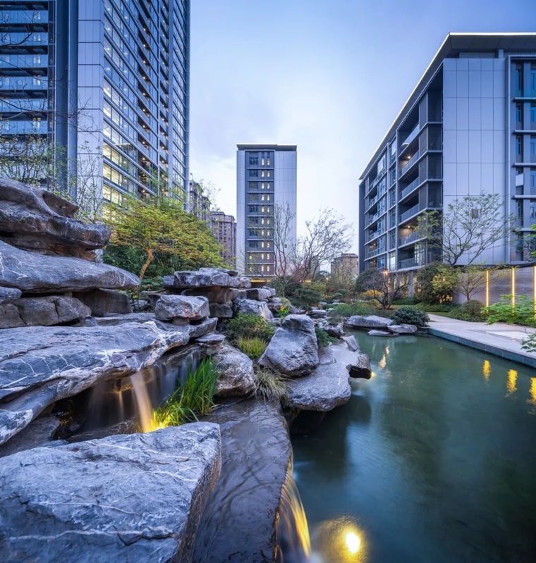 杭州新华园宋都桐庐富春望住宅景观