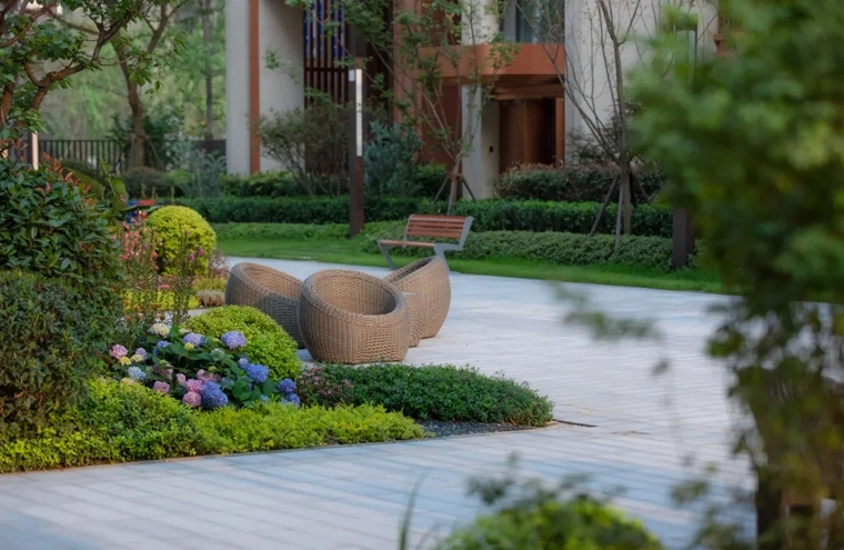 成都万科君逸大区住宅景观