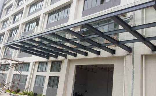 [分享]搭建钢结构雨棚时造价包含哪些方面?