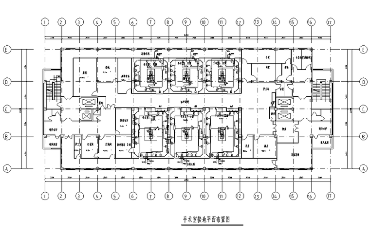 手术室建设资料下载-英国某医院手术室电气施工图