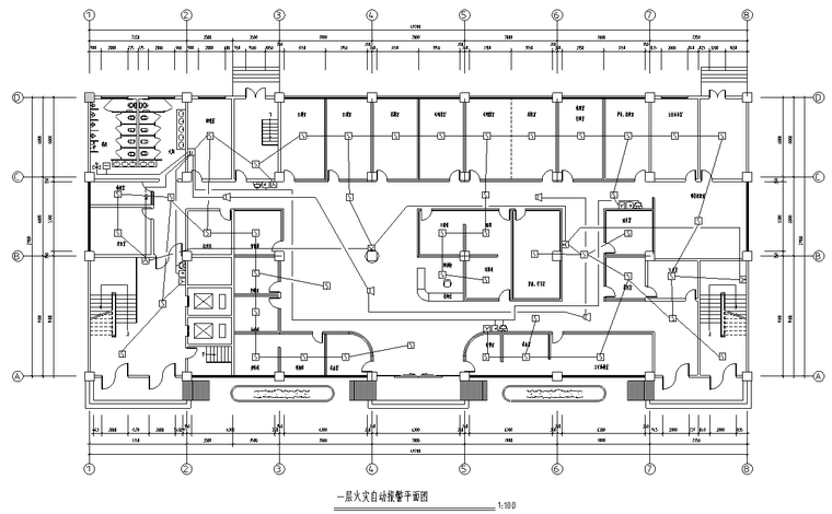 体检中心设计效果图资料下载-体检中心装饰装修改建电气施工图