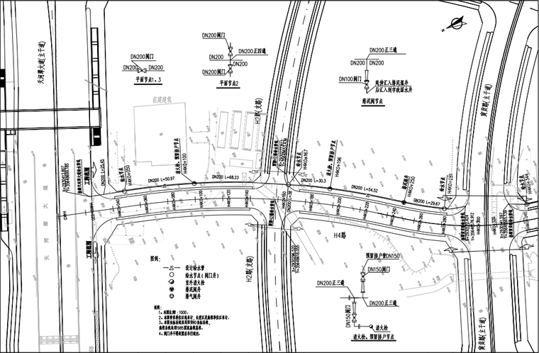 高铁结构施工图资料下载-[贵州]高铁及片区配套道路给排水施工图