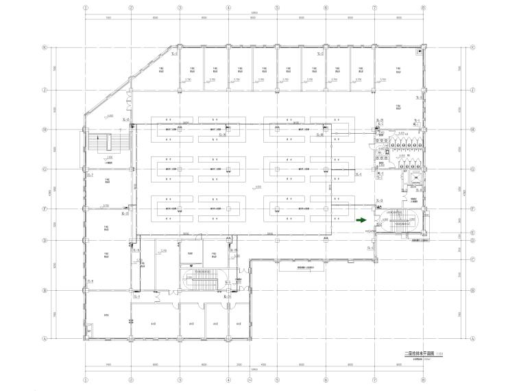 农贸市场装修施工组织资料下载-[贵州]停车场及农贸市场工程给排水施工图 