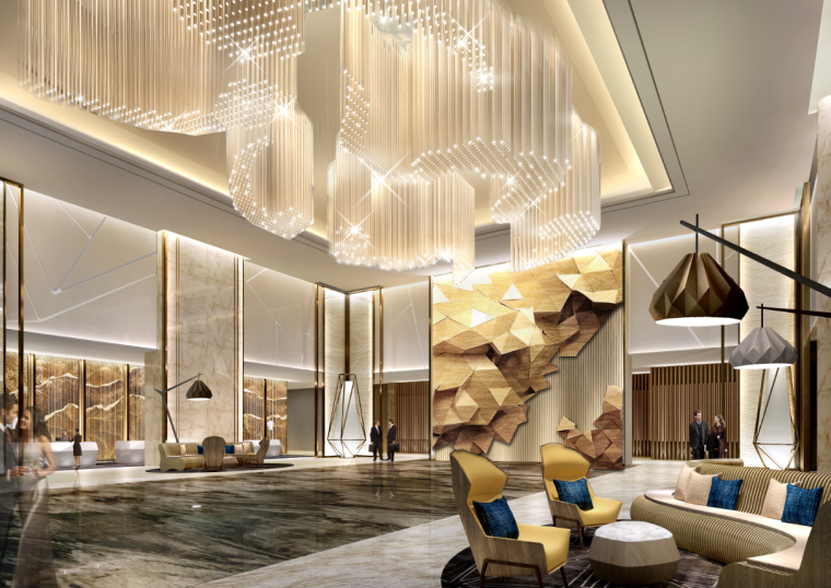 北京富顿中心酒店资料下载-[四川]伯尔曼富盈国际会议中心酒店方案设计