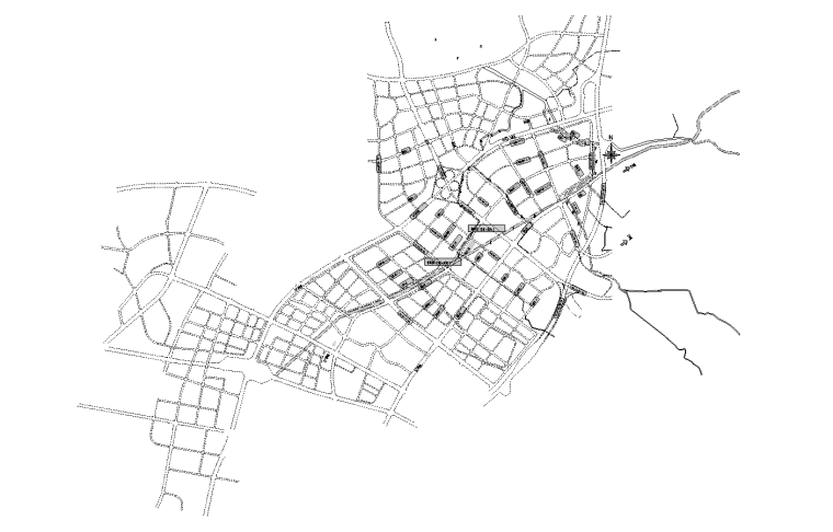道路断面形式图cad资料下载-[广东]城市次干路道路施工图CAD全套2018
