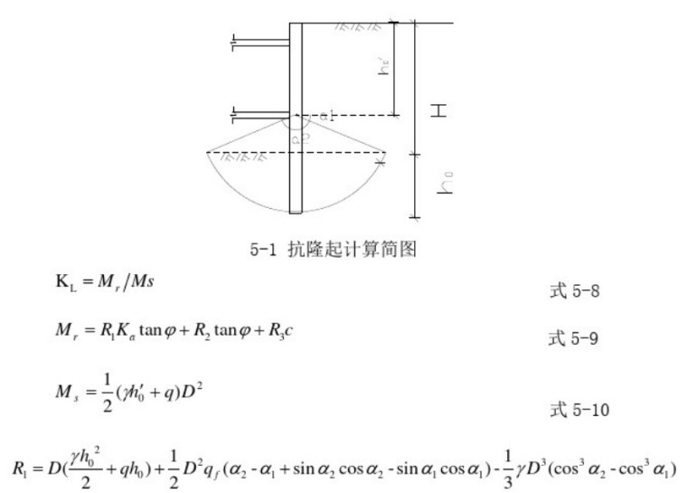 上海市基坑技术标准资料下载-[上海]地铁站基坑围护结构设计计算书