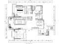 现代风格私宅室内装饰施工图CAD+水电图2020