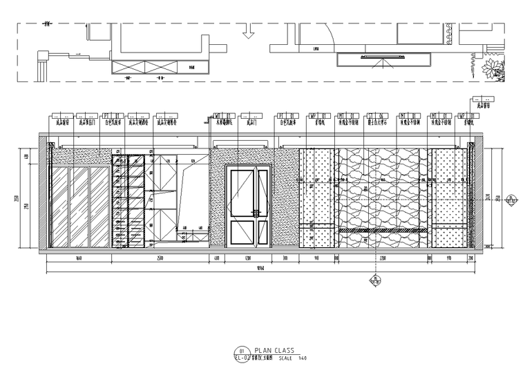 现代风格私宅室内装饰施工图CAD+水电图2020_13