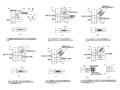 [一键下载]300张钢框架节点构造详图CAD