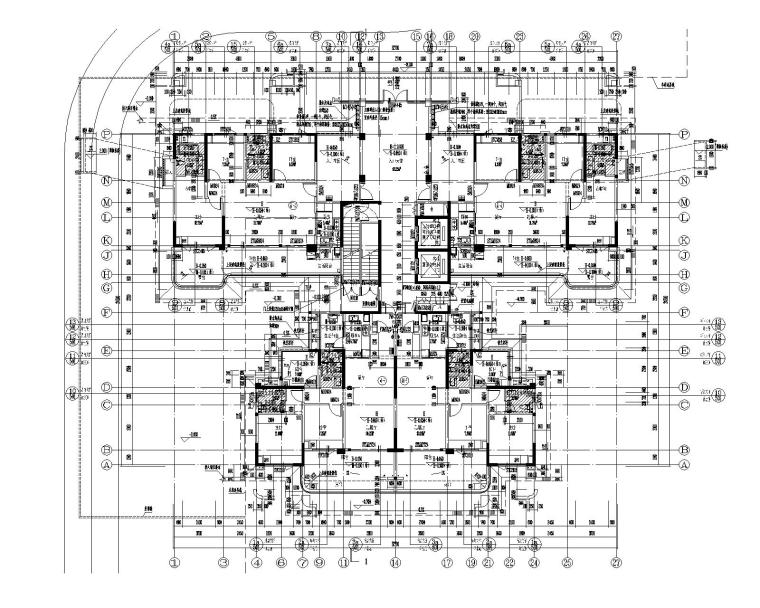 社区商业建筑设计资料下载-[贵州]社区商业及地下车库建筑设计施工图