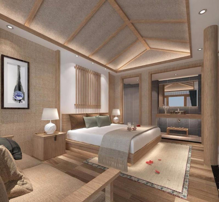 民宿客栈设计案例效果图-效果图交流-筑龙渲染表现论坛