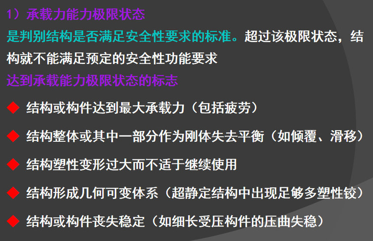 结构极限状态设计原理资料下载-建筑结构设计基本原理PPT(33P)