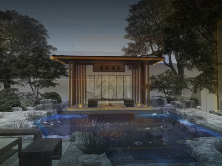 庭院样板房景观设计方案资料下载-[南京]“江南山水”风格样板房景观设计方案