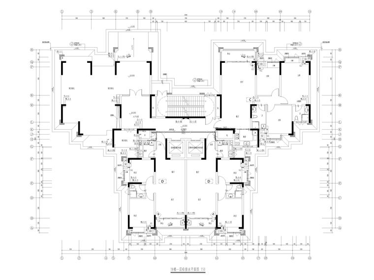 给排水施工图2019资料下载-[贵州]某住宅小区给排水施工图2019