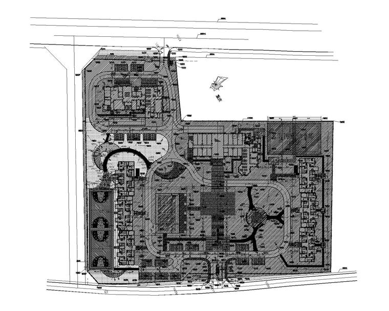 重庆财富中心施工图资料下载-[重庆]优抚安置中心施工图2019