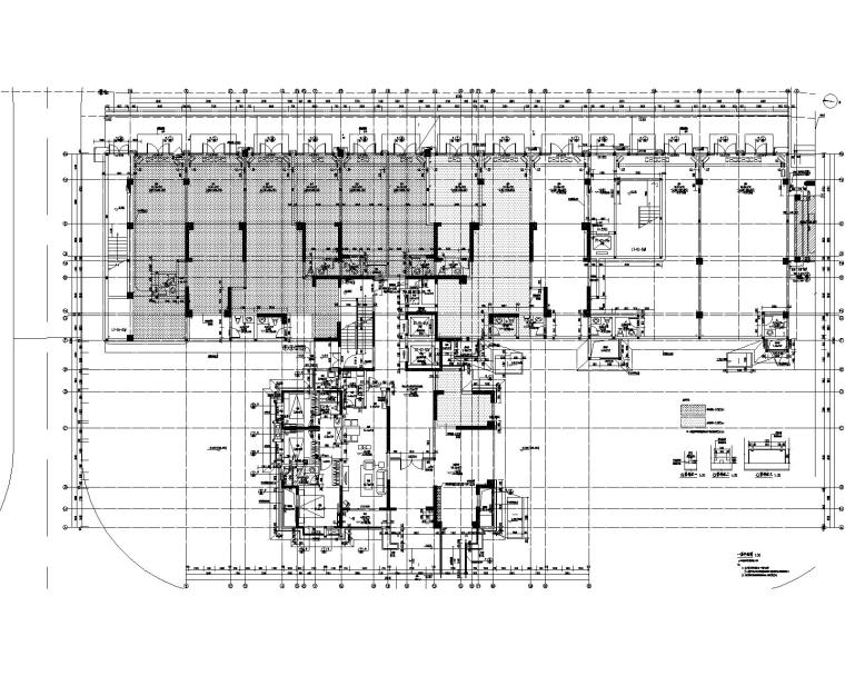 疏散楼梯设置资料下载-[贵州]大型住宅项目建筑施工图2018