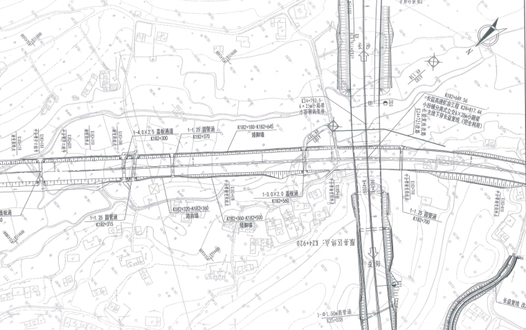 公路工程护栏施工资料下载-[湖南]公路工程施工图纸全5册2021