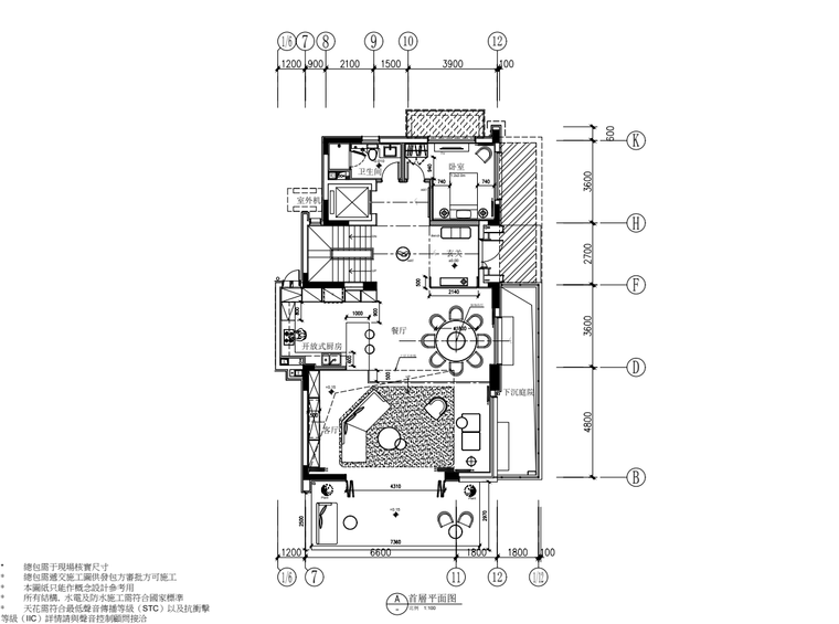 芝加哥滨水走廊效果图资料下载-[江苏]滨水别墅样板房施工图+效果图+物料表